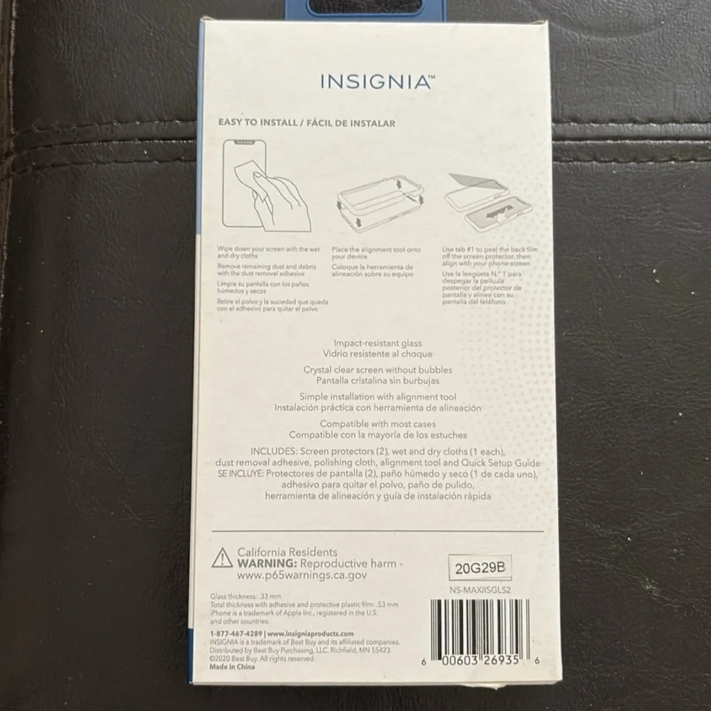 Glass Screen Protectors for iPhone 5.4